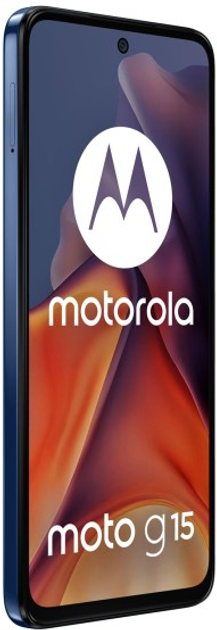 Smartfon Motorola Moto G15 8/128GB Sea Blue (8033779079115) - obraz 3