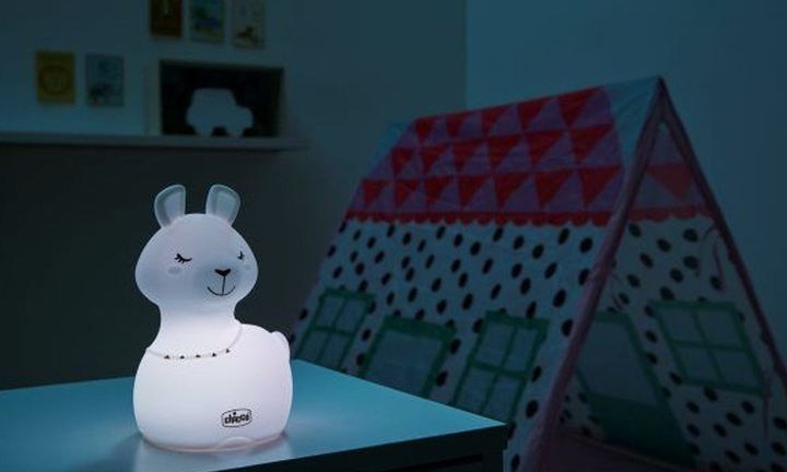 Lampka nocna do pokoju dziecięcego Chicco Llama 0m+ (8058664138265) - obraz 3