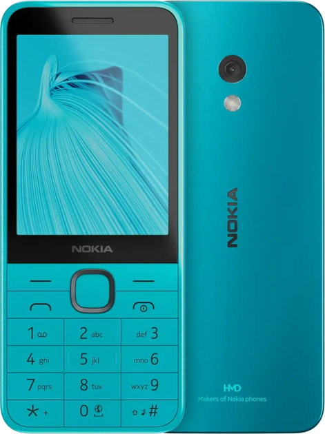 Telefon komórkowy Nokia 235 4G (2024) Blue (1GF026GPG3L05) - obraz 1