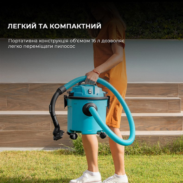 Миючий пилосос Cecotec Conga Rockstar Wet & Dry Compact Garden Plus - зображення 8