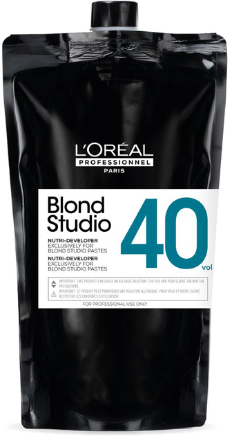 Окислювач для волосся L'Oréal Professionnel Paris Blond Studio Nutri-Developer 12% 40 vol 1000 мл (3474636979233) - зображення 1