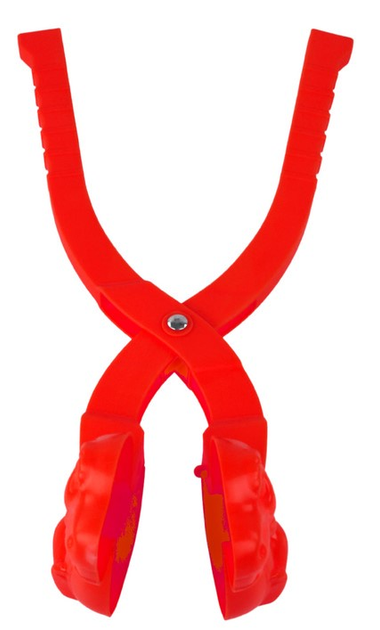 Maszynka do robienia śnieżek LEAN Toys Śnieżkomat Dinozaur Czerwona (5905991007531) - obraz 2