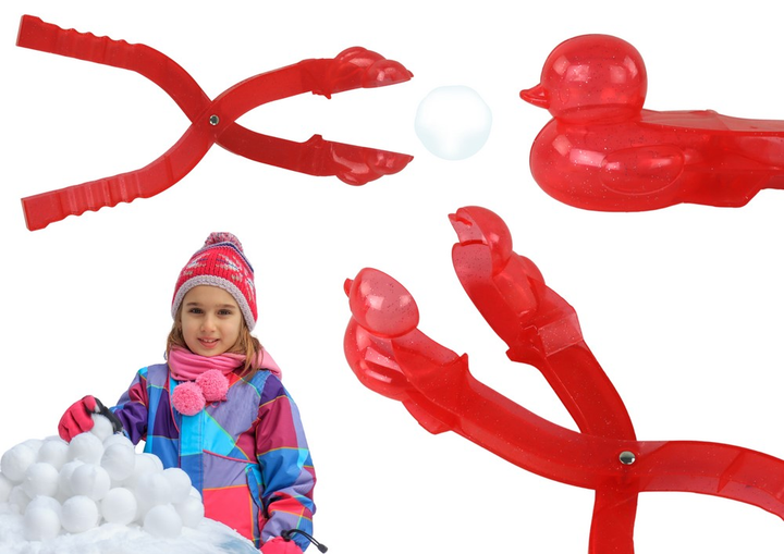 Сніжколіп для ліплення сніжок LEAN Toys Качка Червоний (5905991007500) - зображення 7
