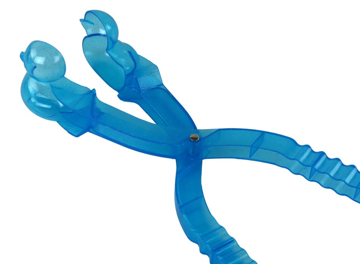 Maszynka do robienia śnieżek LEAN Toys Śnieżkomat Kaczka Niebieska (5905991007524) - obraz 5