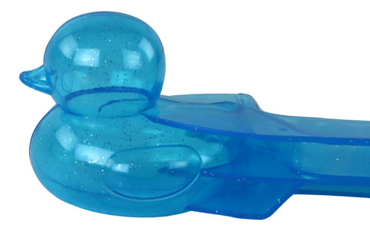 Maszynka do robienia śnieżek LEAN Toys Śnieżkomat Kaczka Niebieska (5905991007524) - obraz 6
