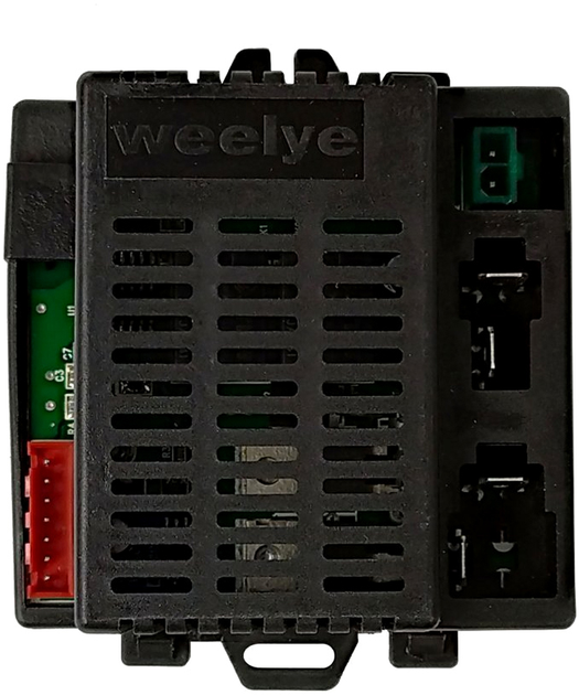 Центральний модуль LEAN Toys RX23 12V 7-контактна розетка з 4 стінками 5862 (5903802459784) - зображення 1