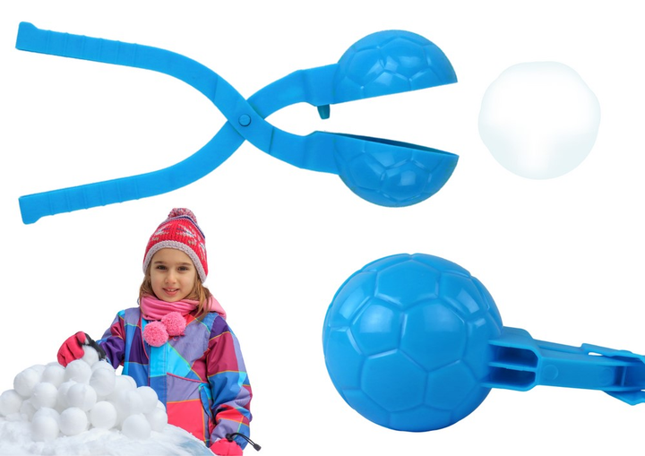 Сніжколіп для ліплення сніжок LEAN Toys М'яч Синій (5905991007586) - зображення 6