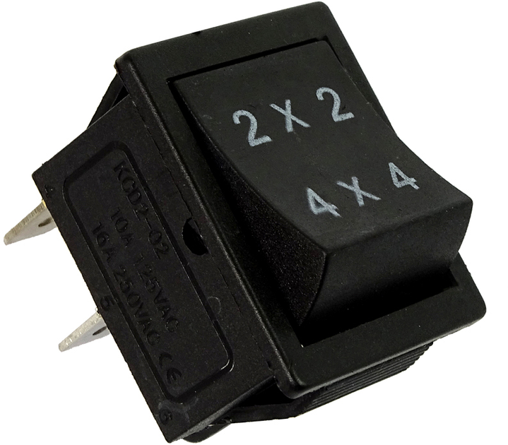 Кнопка перемикання LEAN Toys 2 x 2 / 4 x 4 2-pin 2952 (5904665999585) - зображення 1