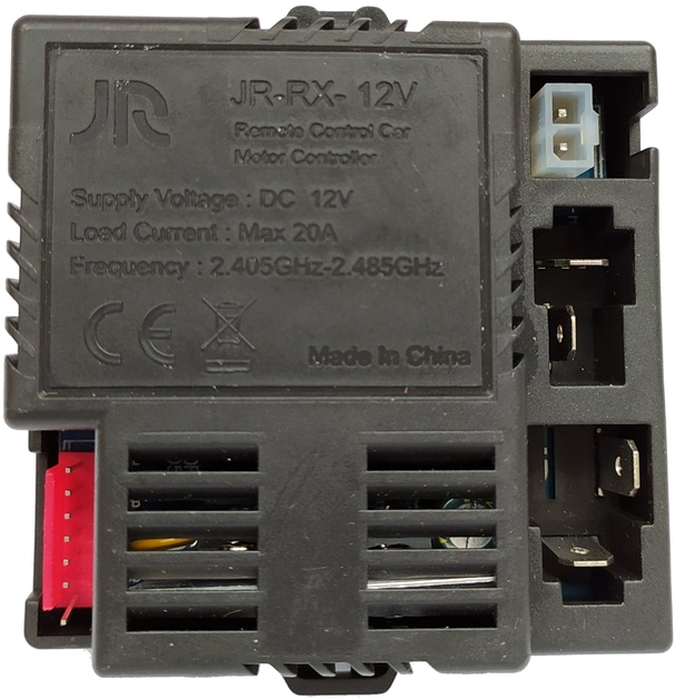 Moduł centralny LEAN Toys do auta HL1538, JR-RX-12V 2.4GHz 3119 (5908275996422) - obraz 1