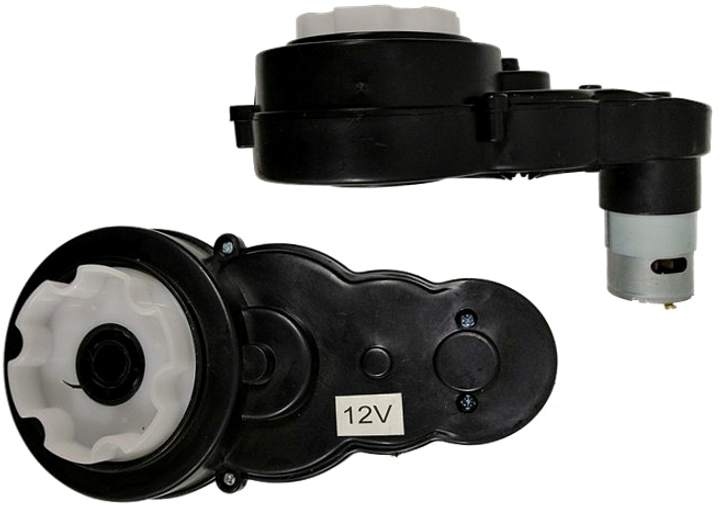 Silnik z przekładnią LEAN Toys do auta BBH3688, BBH3588 12V 11000RPM Black 4903 (5907625587679) - obraz 3
