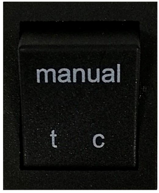 Przełącznik kierownica-pilot LEAN Toys do auta na akumulator Black 4921 (5907625587853) - obraz 1