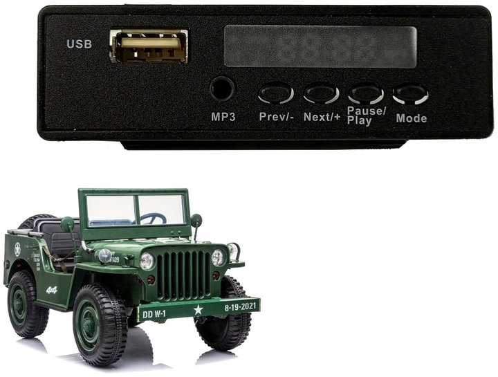 Музична панель LEAN Toys для автомобіля JH101 з акумулятором 5650 (5903802451856) - зображення 1
