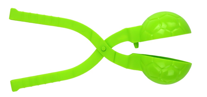 Maszynka do robienia śnieżek LEAN Toys Śnieżkomat Wzór Piłki Zielona (5905991004189) - obraz 4
