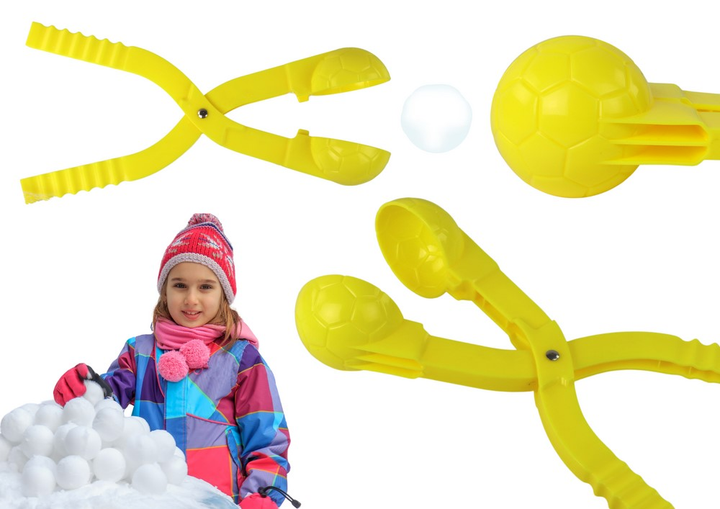 Сніжколіп для ліплення сніжок LEAN Toys М'яч Жовтий (5905991003632) - зображення 7