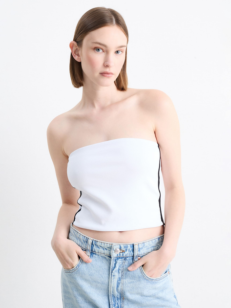 Топ жіночий C&A 2227940c25 XL Білий від Rozetka на платформі USKIDKA Акція на Топ жіночий C&A 2227940c25 XL Білий від Rozetka