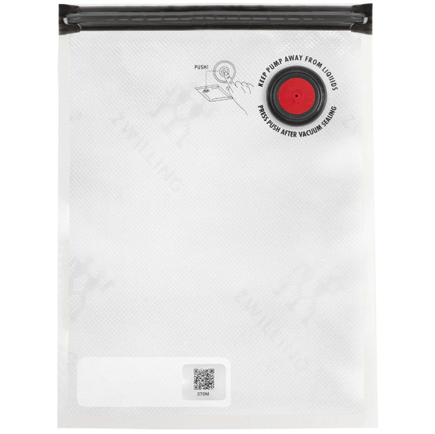 Вакуумный стартовый набор ZWILLING Fresh & Save 7 шт стекло M/L белый вакуумный насос контейнеры пакеты 36806-007-0 - изображение 10