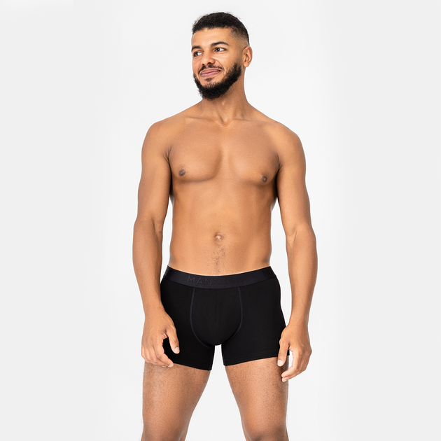 Чоловічі анатомічні боксери Intimate 2.0 Black Series Micromodal, чорний M BTM180-01 - Фото 3 Чоловічі анатомічні боксери Intimate 2.0 Black Series Micromodal, чорний M BTM180-01 - зображення 3