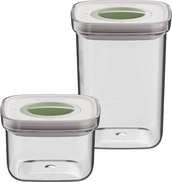 Zestaw pojemników na żywność BergHOFF Leo Smart Seal 2 szt (5413821413617) - obraz 1