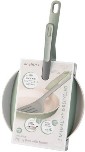 Patelnia Berghoff Balance Sage z łopatką 24 cm (5413821364049) - obraz 2