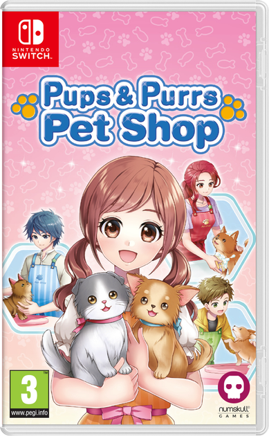 Gra Nintendo Switch Pups i Purrs Pet Shop (Kartridż) (5060997481935) - obraz 1