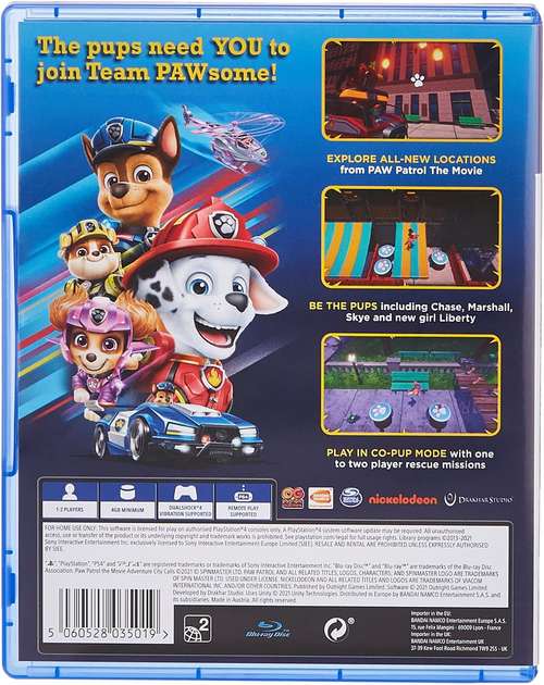 Gra PlayStation 4 PAW Patrol The Movie Adventure City Calls (Blu-ray płyta) (5060528035019) - obraz 2