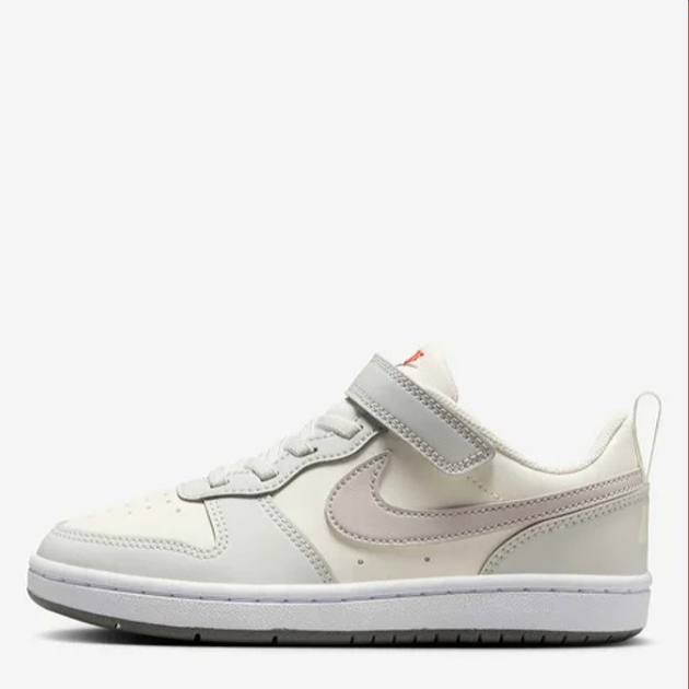 Дитячі кеди для хлопчика Nike Court Borough Low Recraft (Ps) DV5457-127 32 Sail/Photon Dust/Picante Red/College Grey (197863501437) - зображення 3