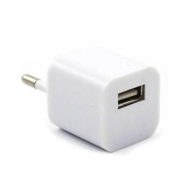 Адаптер сетевой зарядное устройство 1А 4GS/3G / 003 1USB white - Фото 4 Адаптер сетевой зарядное устройство 1А 4GS/3G / 003 1USB white - изображение 4