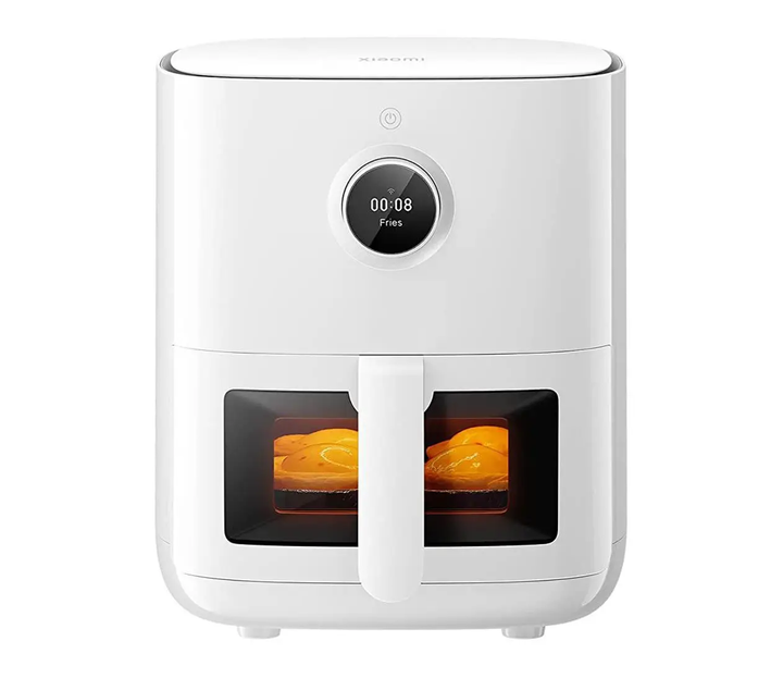 Мультипіч (аерогриль) з прозорим вікном Xiaomi Mijia Smart Air Fryer Pro 4L, об'єм 4л, 6 режимів, + перехідник на розетку EU, Білий (MAF04) - зображення 2