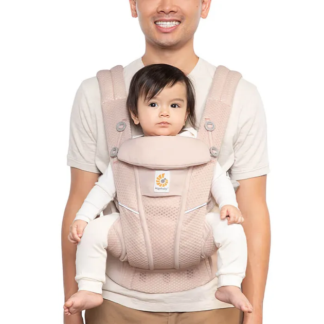 Рюкзак-переноска Ergobaby Omni Breeze Baby Carrier с рождения Pink Quartz - изображение 2