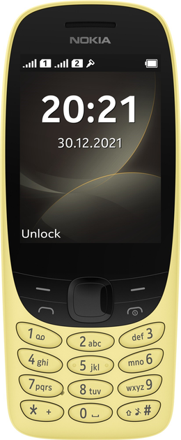 Telefon komórkowy Nokia 6310 TA-1400 DualSim Yellow (16POSY01A01) - obraz 1