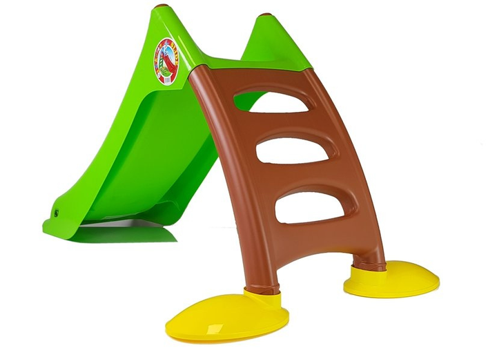 Zjeżdżalnia ogrodowa dla dzieci LEAN Toys 424 Zielono-brązowa (5904204750721) - obraz 4