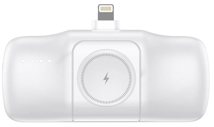 Powerbank Wozinsky WF16-YLS 5000mAh 15W Lightning White (WF16-YLS_WHI) - зображення 4