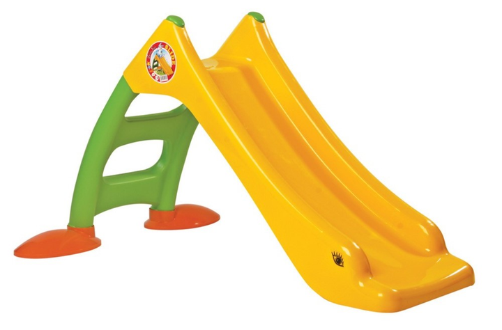 Гірка для дітей LEAN Toys 424 Зелено-жовта (5905515351522) - зображення 2