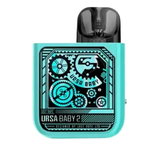Багаторазова електронна сигарета POD система Lost Vape Ursa Baby 2 - Pop Blue - Фото 1 Багаторазова електронна сигарета POD система Lost Vape Ursa Baby 2 - Pop Blue - зображення 1