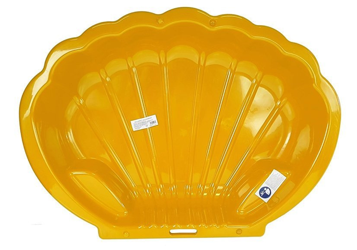 Piaskownica LEAN Toys Basen Muszelka Żółta 2075 (5904204750790) - obraz 2