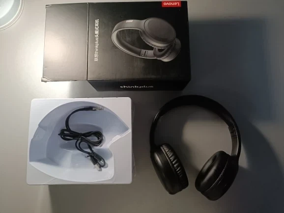 Беспроводные наушники Lenovo TH30/ Bluetooth 5.3/ черные - изображение 8