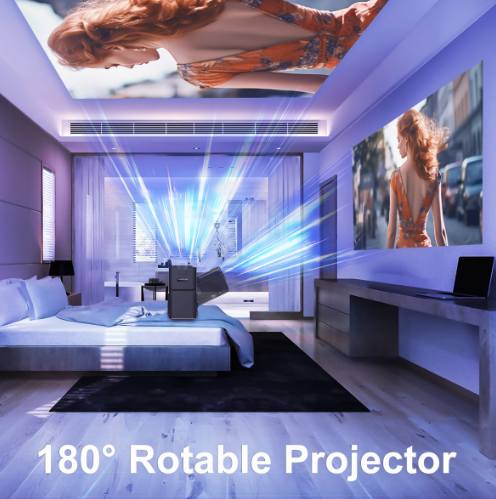 Проектор Magcubic Android 11 390ANSI HY320 мини 4K Native 1080P Dual Wifi6 BT5.0 кинотеатр уличный портативный - Фото 3 Проектор Magcubic Android 11 390ANSI HY320 мини 4K Native 1080P Dual Wifi6 BT5.0 кинотеатр уличный портативный - изображение 3