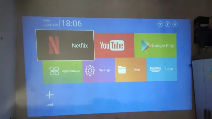 Проектор Magcubic Android 11 390ANSI HY320 мини 4K Native 1080P Dual Wifi6 BT5.0 кинотеатр уличный портативный - Фото 12 Проектор Magcubic Android 11 390ANSI HY320 мини 4K Native 1080P Dual Wifi6 BT5.0 кинотеатр уличный портативный - изображение 12