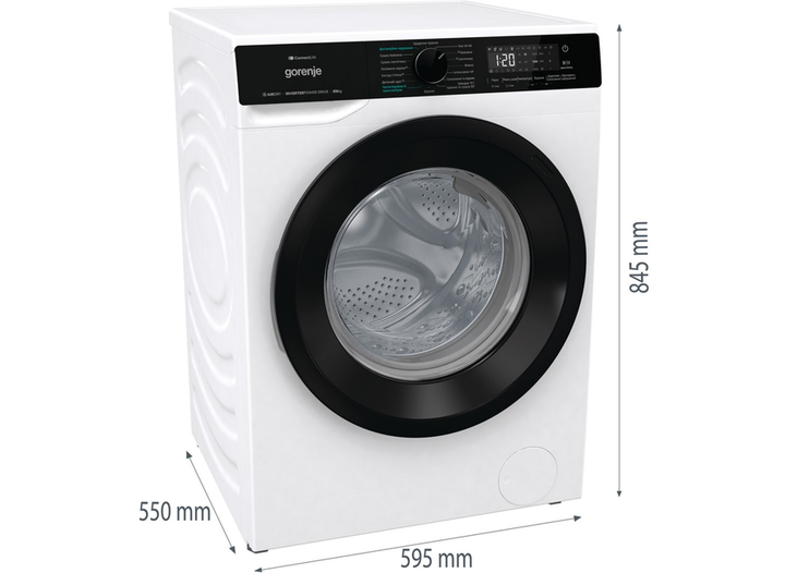 Пральна машина Gorenje - WD2PA964ADW/UA - Фото 7 Пральна машина Gorenje - WD2PA964ADW/UA - зображення 7