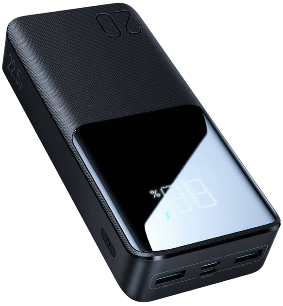 УМБ JOYROOM 20000mAh 22.5W PD QC3.0 AFC Black (JR-QP192) - зображення 1