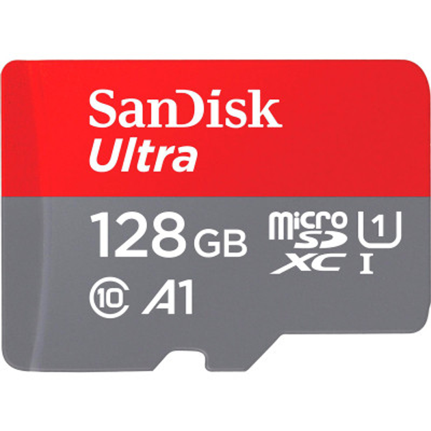 Карта памяти SanDisk 128GB microSD class 10 UHS-I Ultra (SDSQUAB-128G-GN6MA) - изображение 3