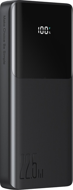 Powerbank JOYROOM 10000 mAh 22.5 W USB-C/Lightning Black (JR-PBF19) - obraz 4