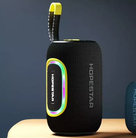Колонка Bluetooth HOPESTAR P65 LED чорна з підсвіткою - зображення 5