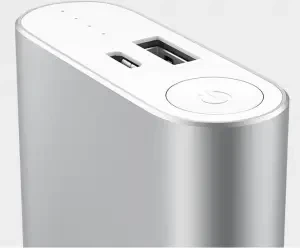 Повербанк 10400/4800mAh MI для смартфонів та планшетів Сріблястий 2173 - Фото 4 Повербанк 10400/4800mAh MI для смартфонів та планшетів Сріблястий 2173 - зображення 4