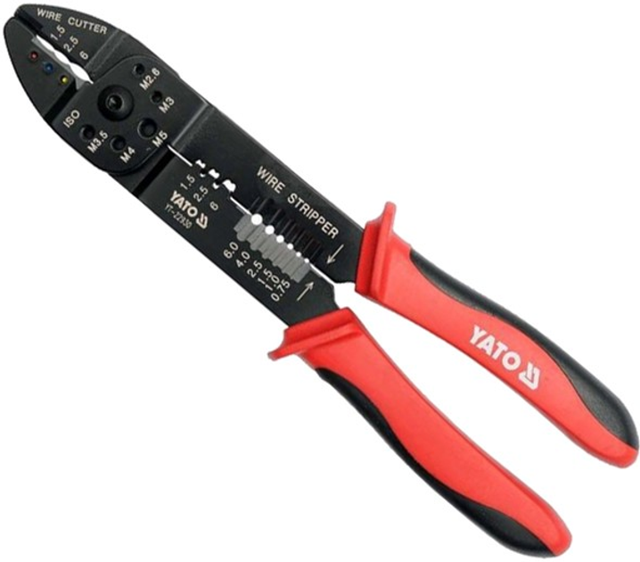 Ściągacz izolacji YATO 240 mm średnica 1.5-6.0 mm (YT-22930) - obraz 1