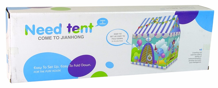 Namiot dla dzieci LEAN Toys Wesoły Cyrk (5905515356336) - obraz 3