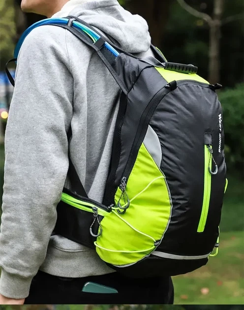 Велосипедный рюкзак West Biking YP0707246 16L водонепроницаемый Зеленый - изображение 10