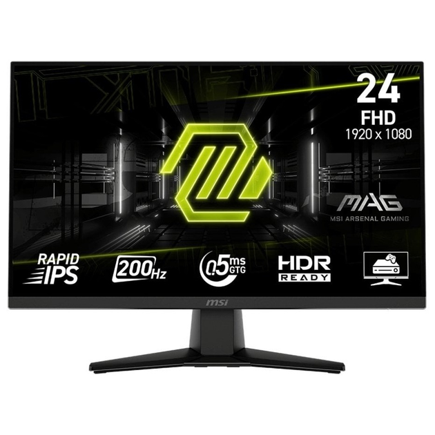 Монитор MSI 23.8" MAG 242F IPS Black 200Hz - изображение 1