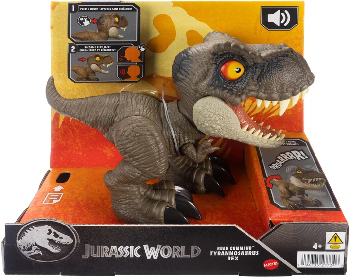 Інтерактивна фігурка Jurassic World Дитинча Ті-Рексу з фільму Світ Юрського періоду (JCW01) (194735277346) - зображення 2
