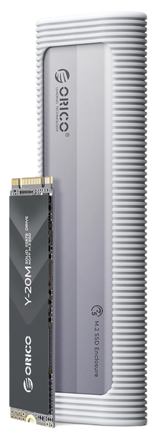 Kieszeń dyskowa Orico AXM2S-G2 M.2 NVME/NGFF USB-C 10Gb/s (AXM2S-G2) - obraz 2